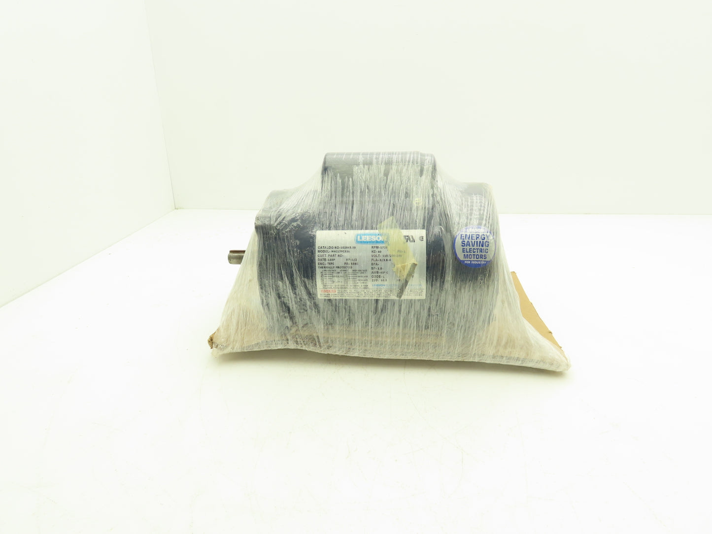 Leeson Electric  M4C17FC33 AC Motor 1/2Hp 1725 RPM 115/208-230V 1PH S56C TEFC