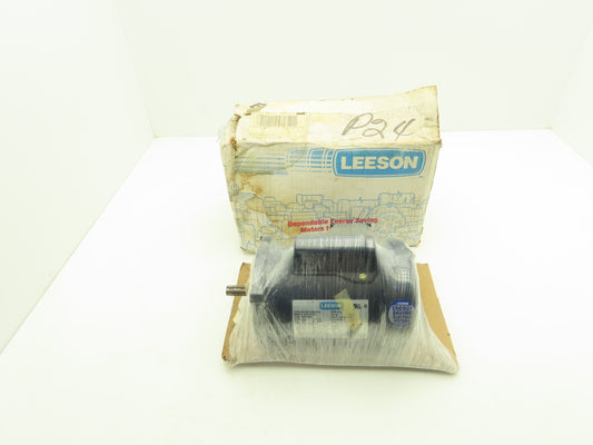 Leeson Electric  M4C17FC33 AC Motor 1/2Hp 1725 RPM 115/208-230V 1PH S56C TEFC
