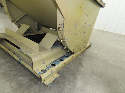 McCullough Wright Self Dumping Hopper 1/4" Yard 4000lb 2 Ton 7 Gauge Bin