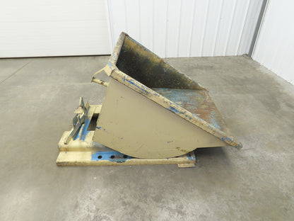 McCullough Wright Self Dumping Hopper 1/4" Yard 4000lb 2 Ton 7 Gauge Bin