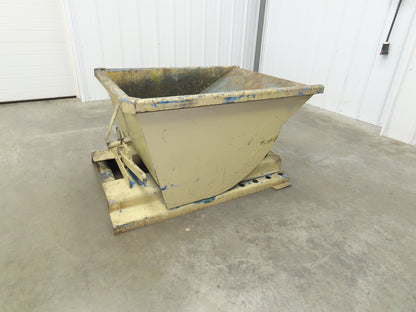 McCullough Wright Self Dumping Hopper 1/4" Yard 4000lb 2 Ton 7 Gauge Bin