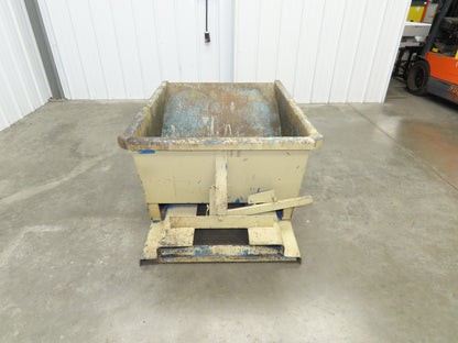 McCullough Wright Self Dumping Hopper 1/4" Yard 4000lb 2 Ton 7 Gauge Bin