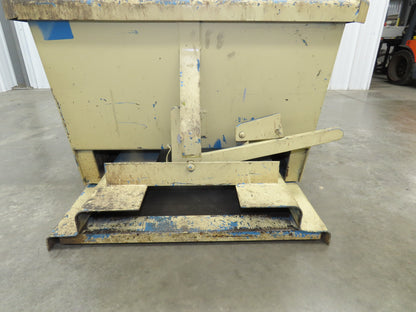 McCullough Wright Self Dumping Hopper 1/4" Yard 4000lb 2 Ton 7 Gauge Bin