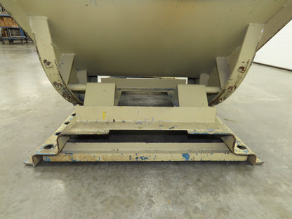 McCullough Wright Self Dumping Hopper 1/4" Yard 4000lb 2 Ton 7 Gauge Bin