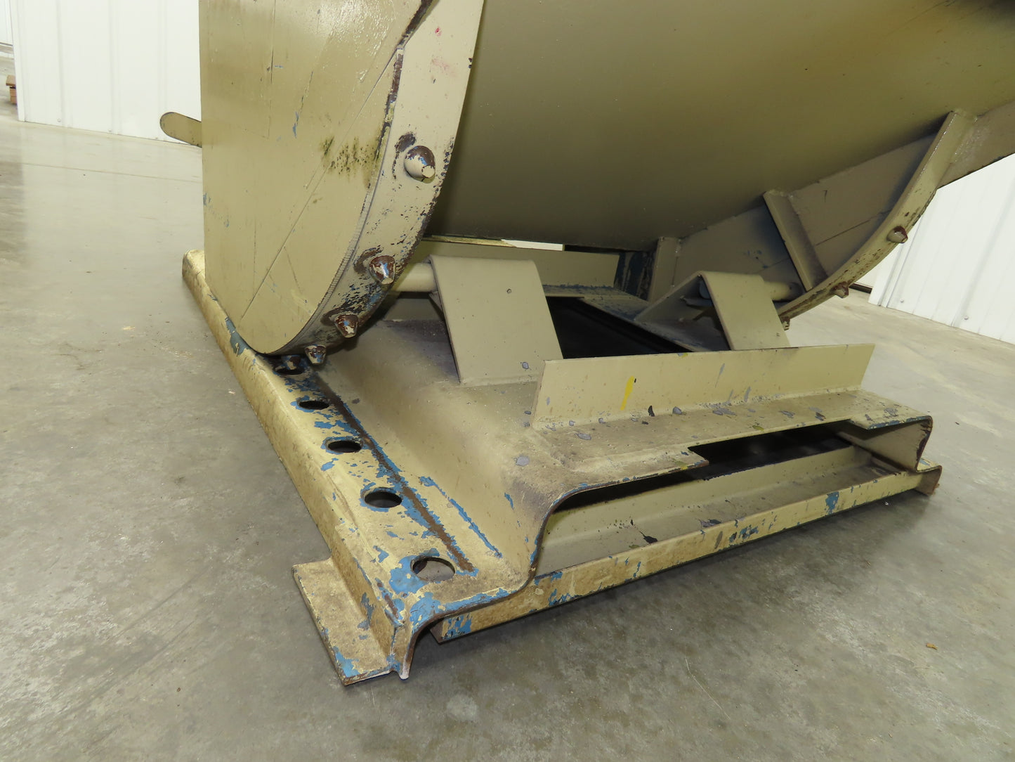 McCullough Wright Self Dumping Hopper 1/4" Yard 4000lb 2 Ton 7 Gauge Bin