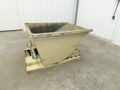 McCullough Wright Self Dumping Hopper 1/4" Yard 4000lb 2 Ton 7 Gauge Bin