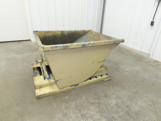 McCullough Wright Self Dumping Hopper 1/4" Yard 4000lb 2 Ton 7 Gauge Bin