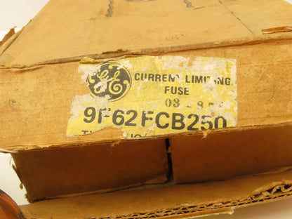 GE General Electric 9F62FCB250 Dual Fuse 250E Amp 5.5kv Type EJ 0-1DD 16"L