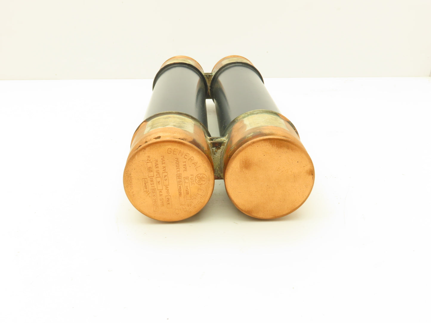 GE General Electric 9F62FCB250 Dual Fuse 250E Amp 5.5kv Type EJ 0-1DD 16"L