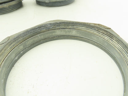 Halex 02140B EMT Conduit Compression Connector 4" Rigid/IMC Compression Lot of 7