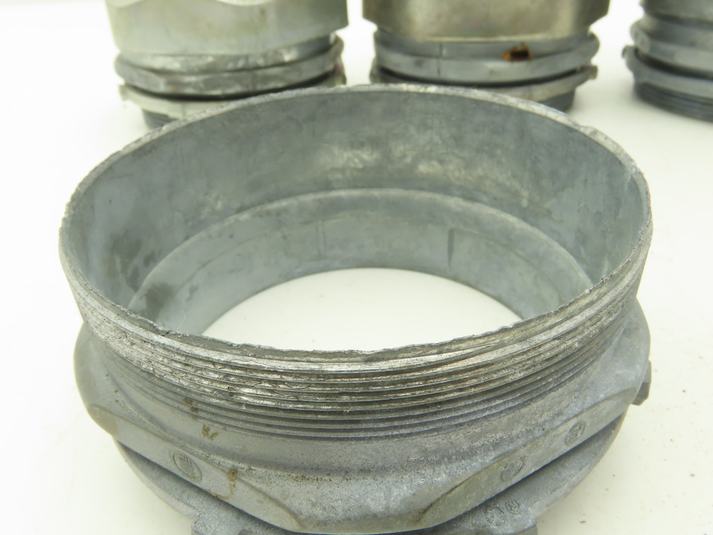 Halex 02140B EMT Conduit Compression Connector 4" Rigid/IMC Compression Lot of 7