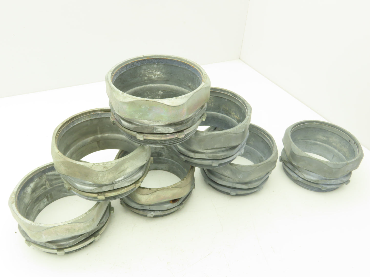 Halex 02140B EMT Conduit Compression Connector 4" Rigid/IMC Compression Lot of 7