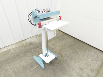 Midwest Pacific MP-12F-1 12" Foot-Operated Impulse Sealer 120V Heat Seal
