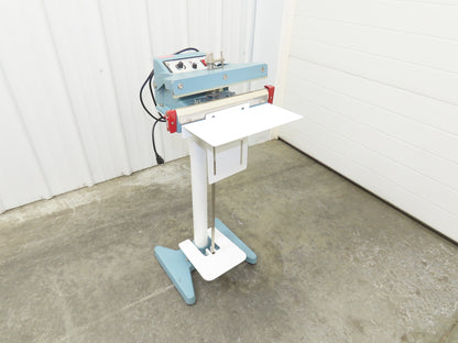 Midwest Pacific MP-12F-1 12" Foot-Operated Impulse Sealer 120V Heat Seal