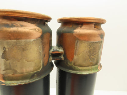 GE General Electric 9F62FDD200 Dual Fuse 200E Amp 15.5kv Type EJ0-1 DD 19"L