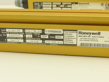 Honeywell FF-SYA30064C2R Safety Light Curtain Emitter Transmitter Set 670mm L