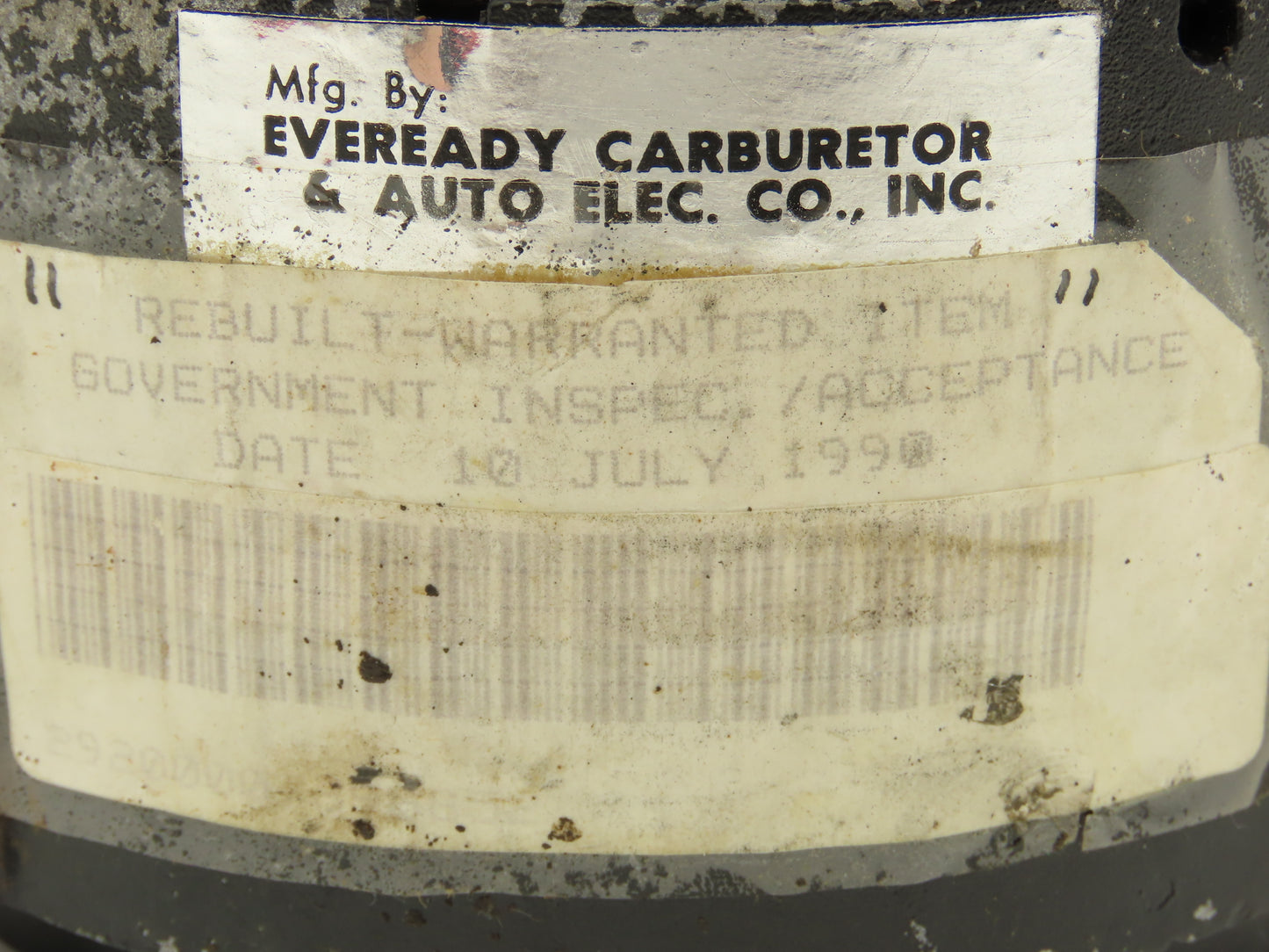 2920-00-073-9852 Engine Accessory Generator 12V