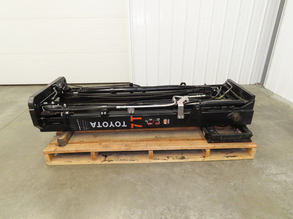 Toyota 8FBE15U Forklift Mast 189" 3-Stage Tilt Class II 2500lbs Capacity