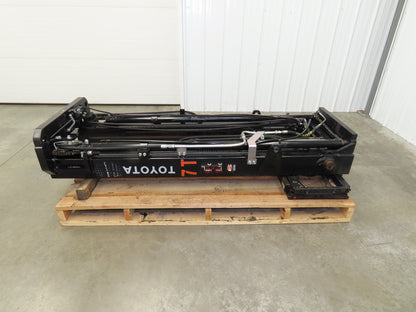 Toyota 8FBE15U Forklift Mast 189" 3-Stage Tilt Class II 2500lbs Capacity