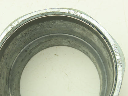 3-1/2" EMT Conduent Compression Connector Rigid IMC Die Cast Lot of 8