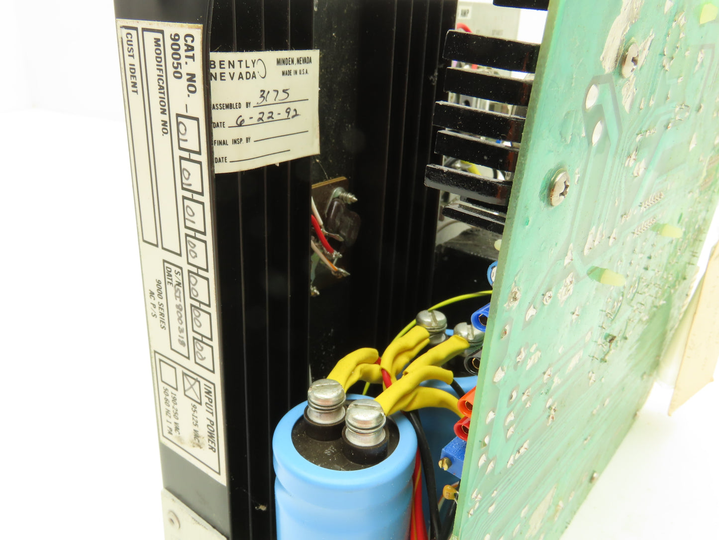 Bently Nevada 90050-01-01-01-00-00-00-00 Power Supply Module 95-125VAC