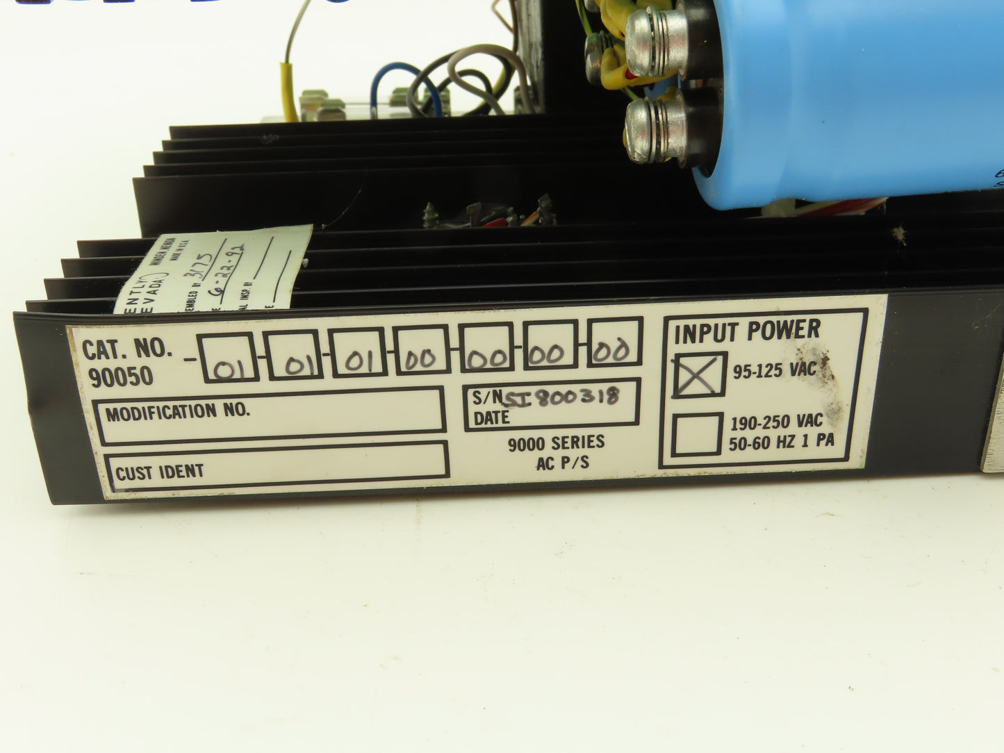 Bently Nevada 90050-01-01-01-00-00-00-00 Power Supply Module 95-125VAC