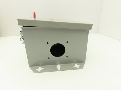 Challenger RGD322SNC Safety Disconnect Switch Fusible 60A 3 Pole 4 Wire 240V