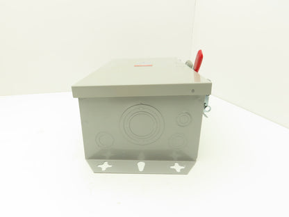 Challenger RGD322SNC Safety Disconnect Switch Fusible 60A 3 Pole 4 Wire 240V