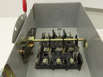 Challenger RGD322SNC Safety Disconnect Switch Fusible 60A 3 Pole 4 Wire 240V