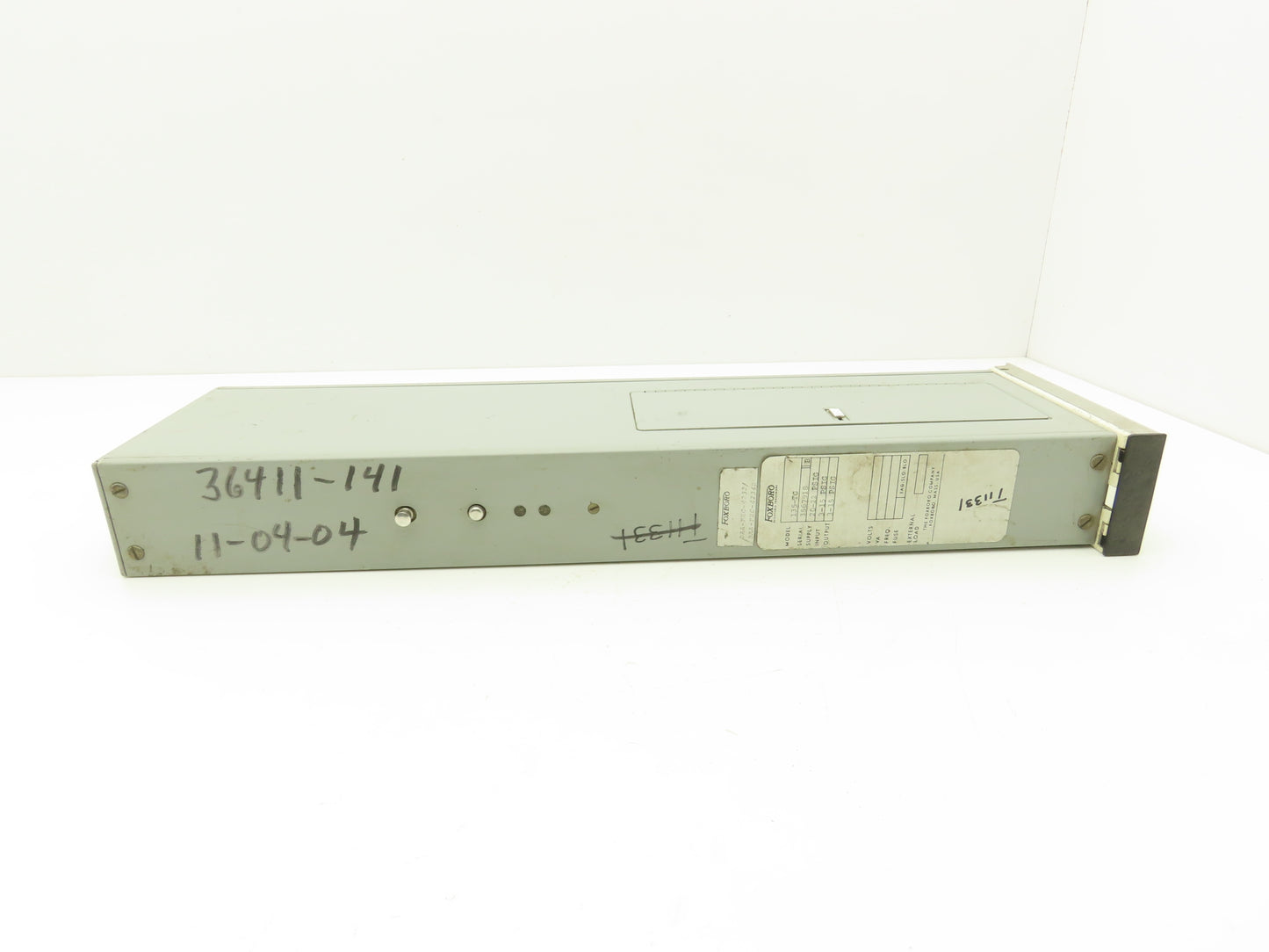 Foxboro 135-TG Pneumatic Indicating Loading Station 20-22PSIG 3-15PSIG Output