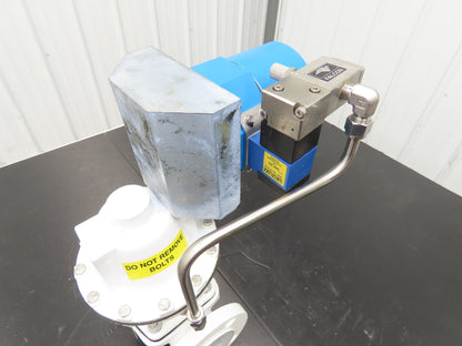 ITT Dia-Flo 2" Poly Lined Diaphragm Chemical Valve w/Monitor 7634-TT2ELPR1