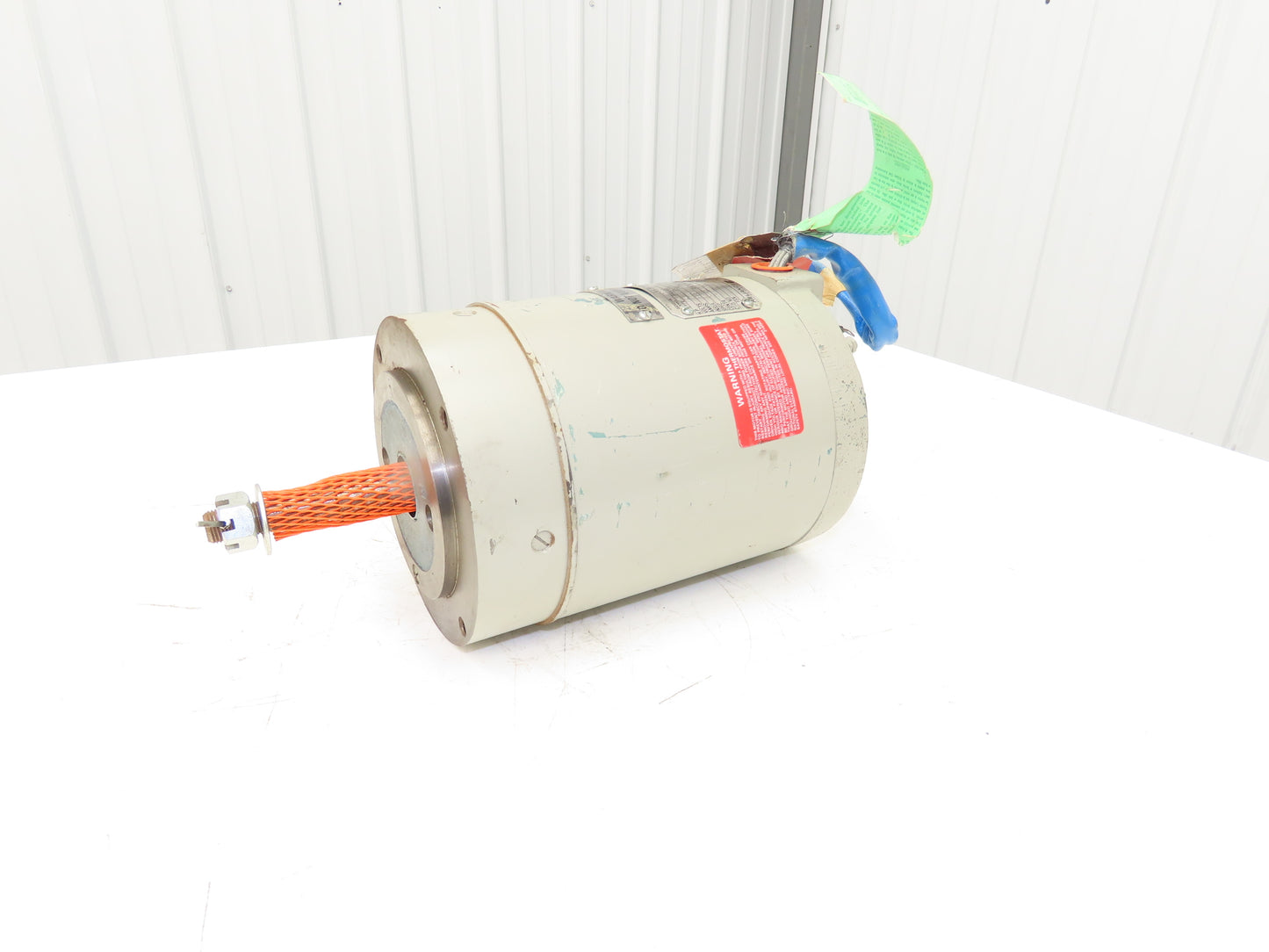 Reliance Electric B7706387M-VS-1 AC Motor 3/4Hp 3450RPM 440V 3Ph FM56CZ