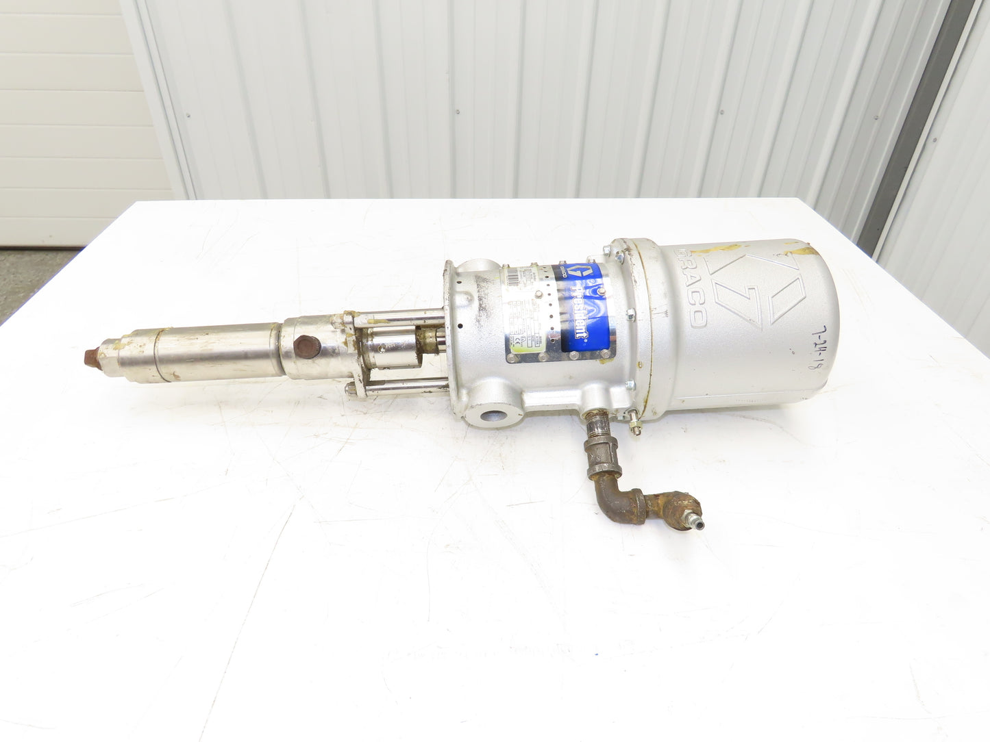 Graco 207352 President 10:1 Air Operated 3GPM 2-Ball Piston Pump 224-346