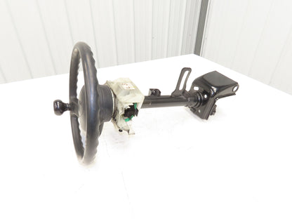 Toyota Electric Forklift Steering Wheel With Column Removed From 8FBE15U