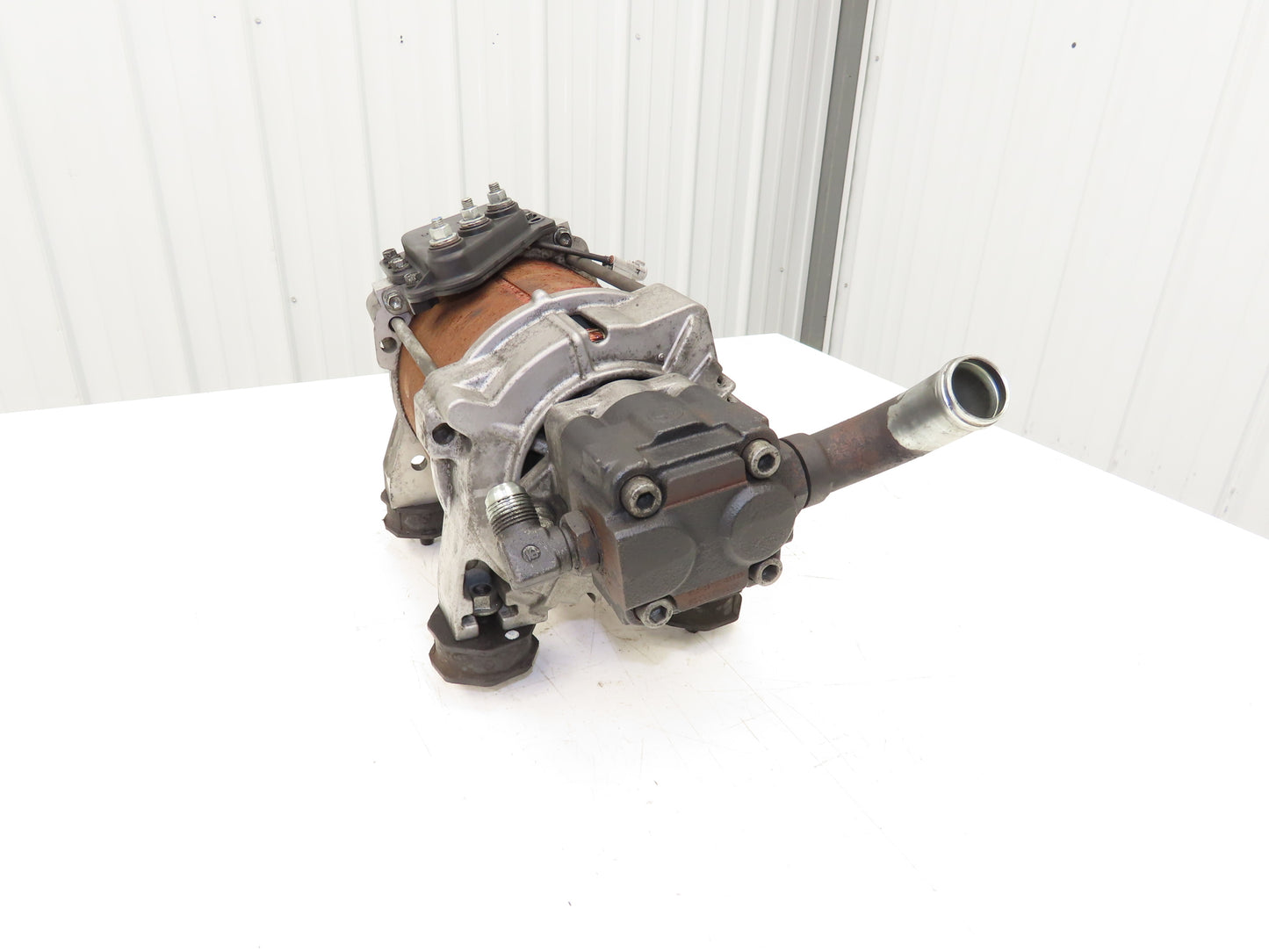 Toyota Electric Forklift Hydraulic Pump Motor 36V Removed From 8FBE15U