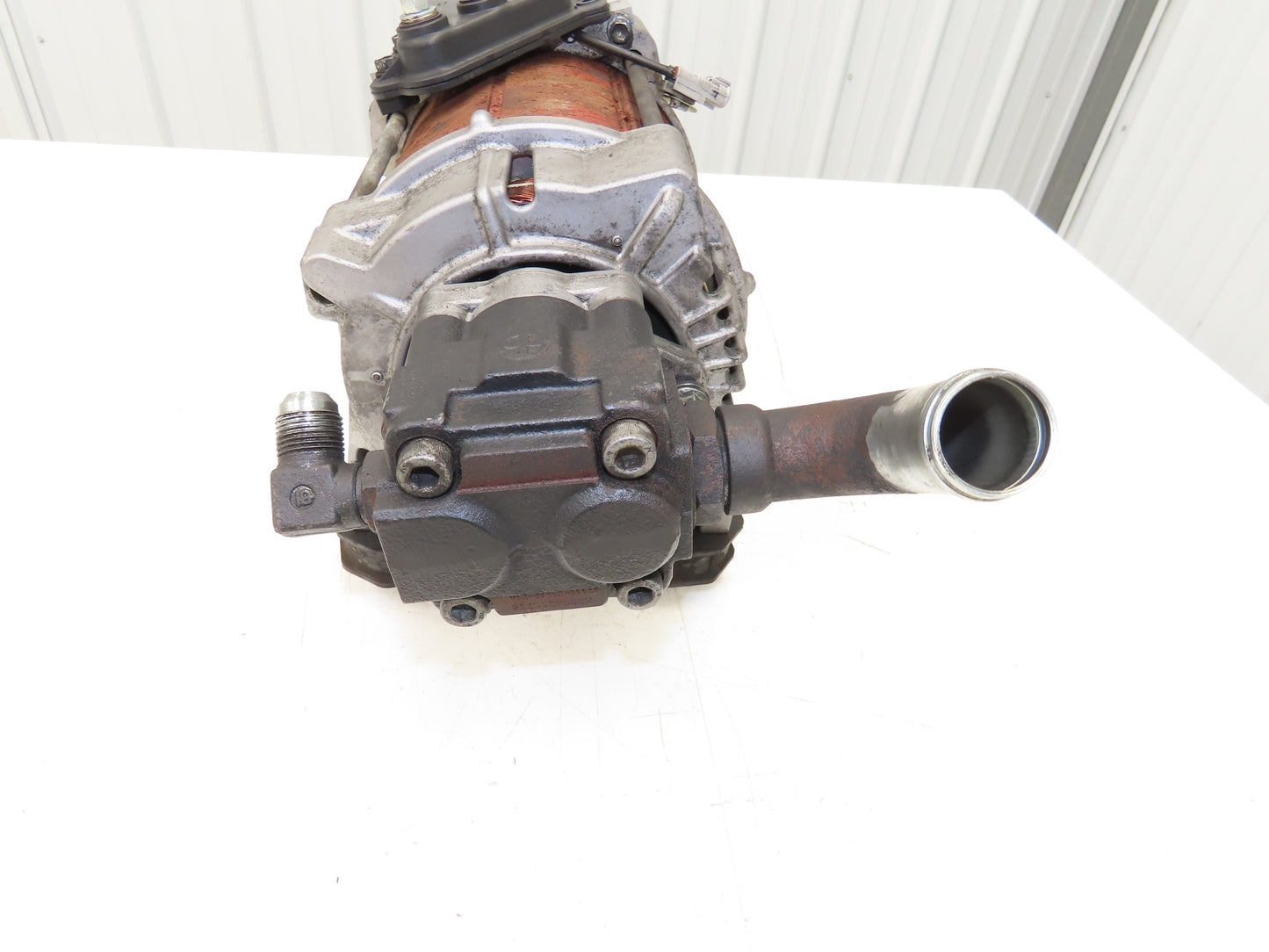 Toyota Electric Forklift Hydraulic Pump Motor 36V Removed From 8FBE15U