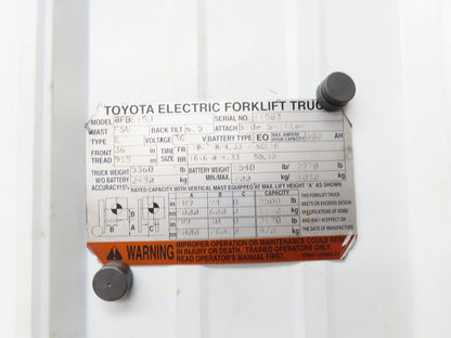 Danfoss OSPC 50 LS Electric Forklift Hydraulic Power Steering Off Toyota 8FBE15U