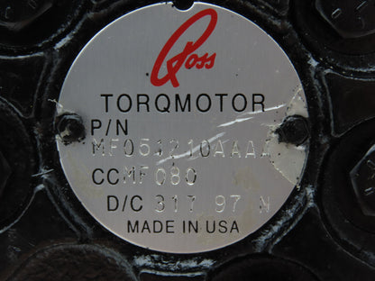 Ross MF051210AAAA Hydraulic Motor 1" Shaft 2 Bolt 4-1/4"
