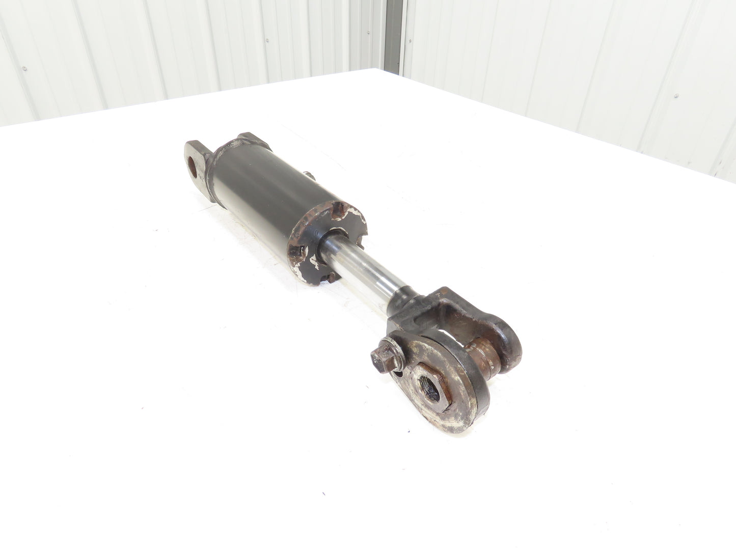 Toyota Electric Forklift Hydraulic Tilt Cylinder Removed From 8FBE15U