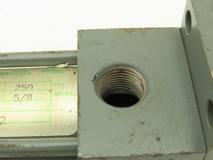 Miller Fluid Power A61R4B Pneumatic Air Cylinder 1-1/2" Bore 4" Stroke 250PSI