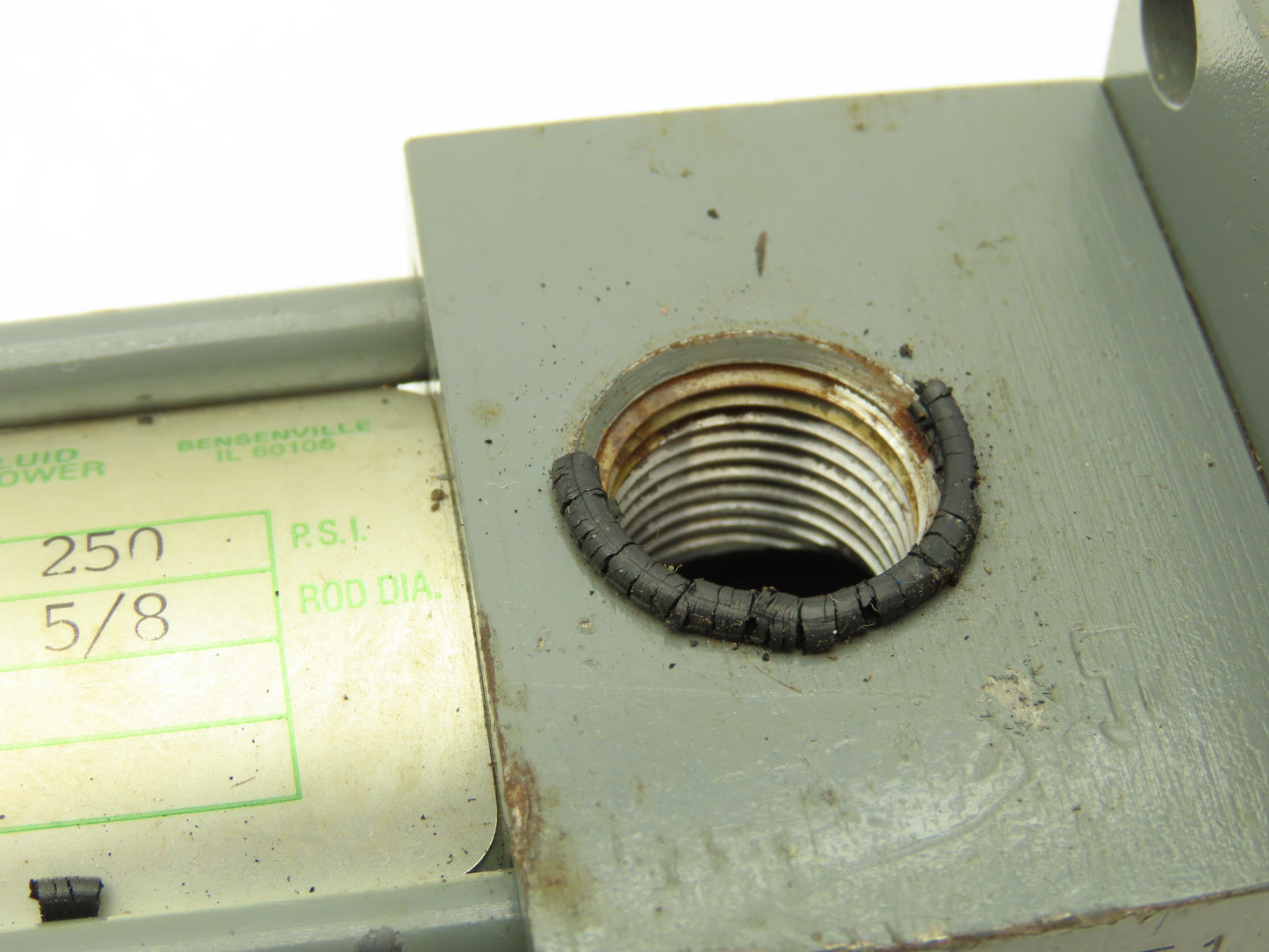 Miller Fluid Power A61R4B Pneumatic Air Cylinder 1-1/2" Bore 3" Stroke 250PSI