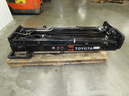 Toyota 8FBE15U Forklift Mast 189" 3-Stage Tilt Class II 2500lbs Capacity