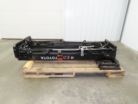 Toyota 8FBE15U Forklift Mast 189" 3-Stage Tilt Class II 2500lbs Capacity