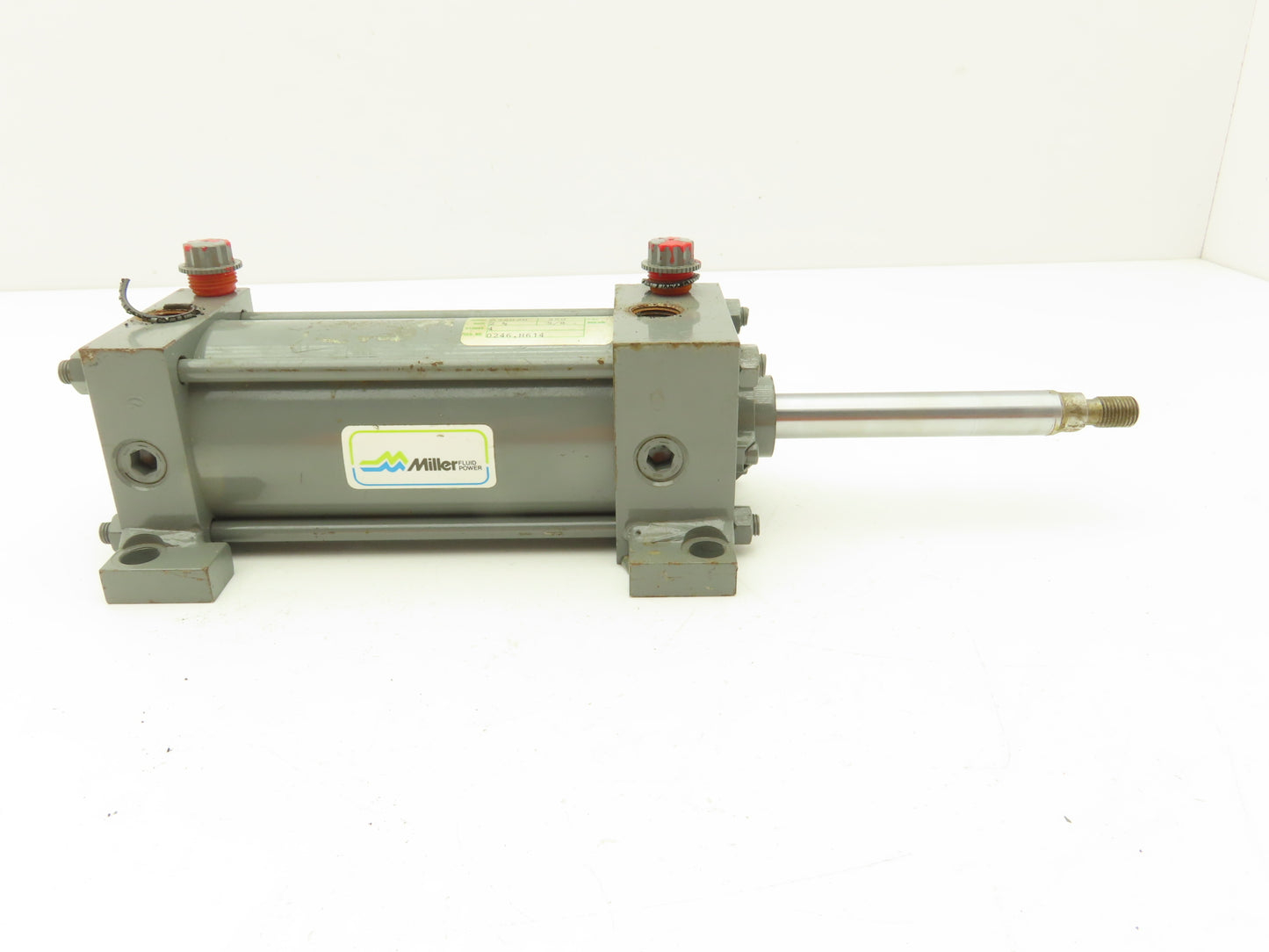 Miller Fluid Power A72B2B Pneumatic Cylinder 2-1/2" Bore 4" Stroke 250PSI