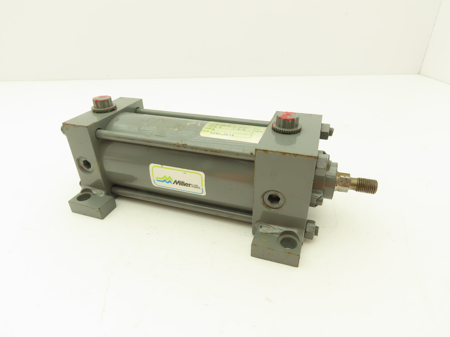 Miller Fluid Power A72B2B Pneumatic Cylinder 2-1/2" Bore 4" Stroke 250PSI