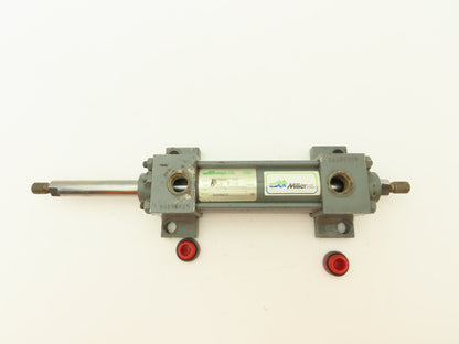 Miller Fluid Power DA72B2N Pneumatic Cylinder 1-1/2" Bore 3" Stroke Double End