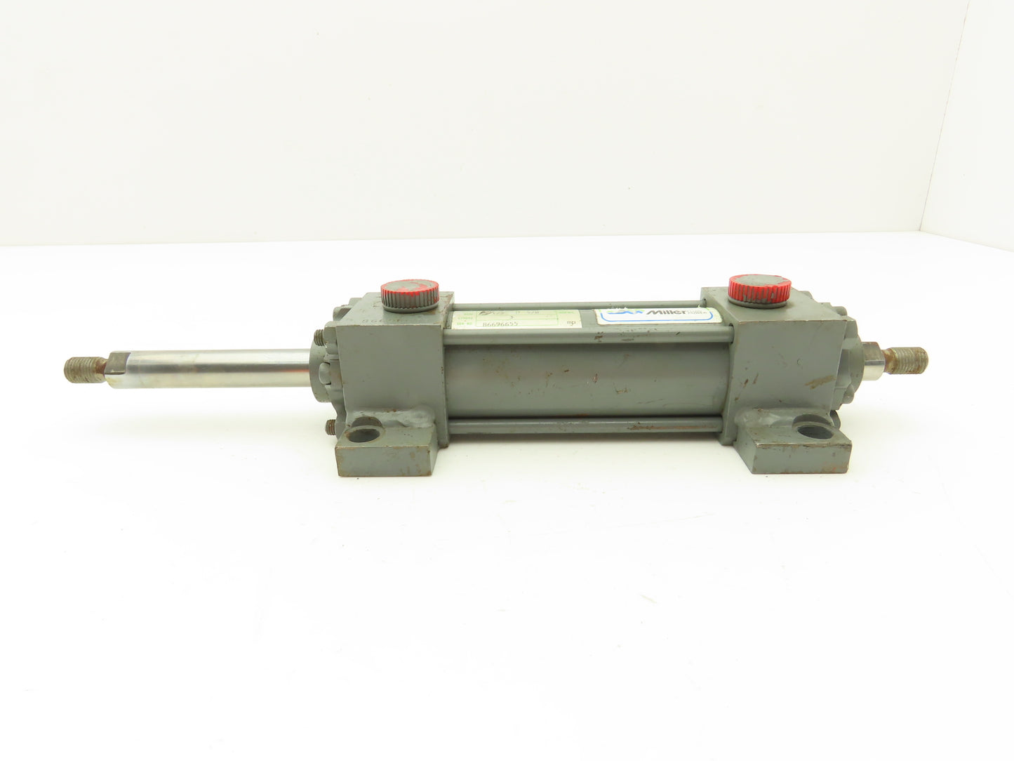 Miller Fluid Power DA72B2N Pneumatic Cylinder 1-1/2" Bore 3" Stroke Double End