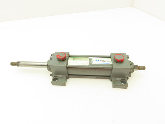 Miller Fluid Power DA72B2N Pneumatic Cylinder 1-1/2" Bore 3" Stroke Double End