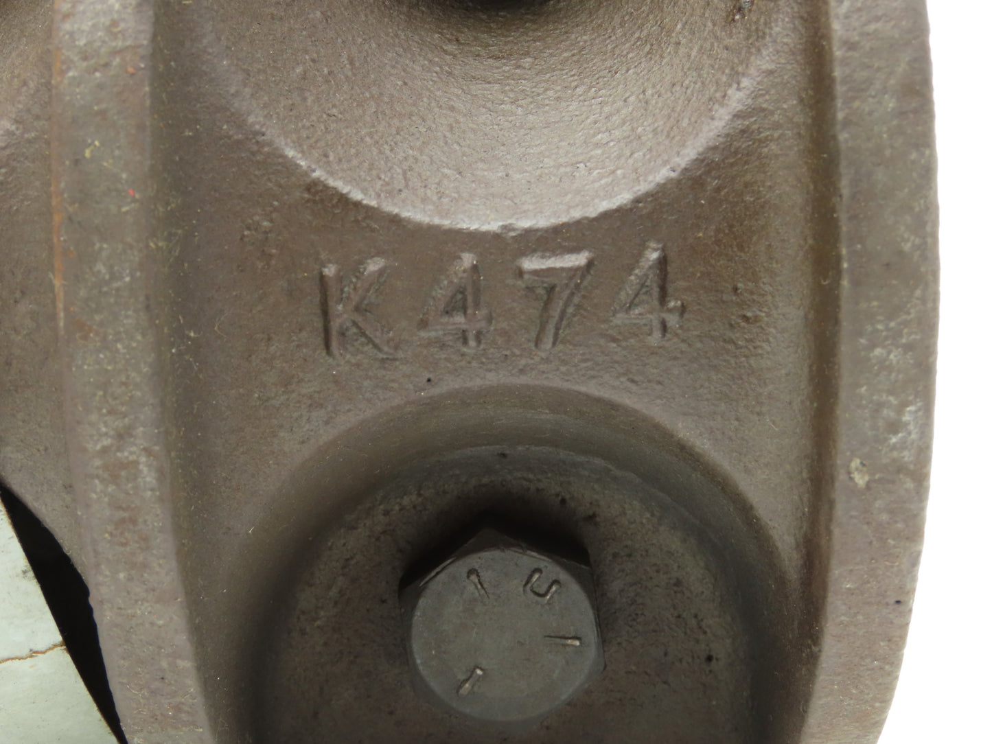 Louden K474 Shaft Coupler 2-1/8" ID x 9-1/2"L x 1/2" Keyway Cast Iron 6 Bolt