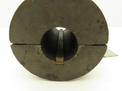 Louden K474 Shaft Coupler 2-1/8" ID x 9-1/2"L x 1/2" Keyway Cast Iron 6 Bolt